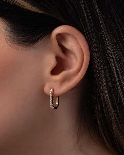 Crystal Hoops